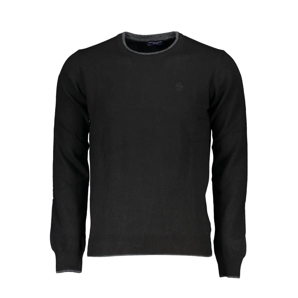 North Sails Black Polyamide Men Sweater - Sweaters