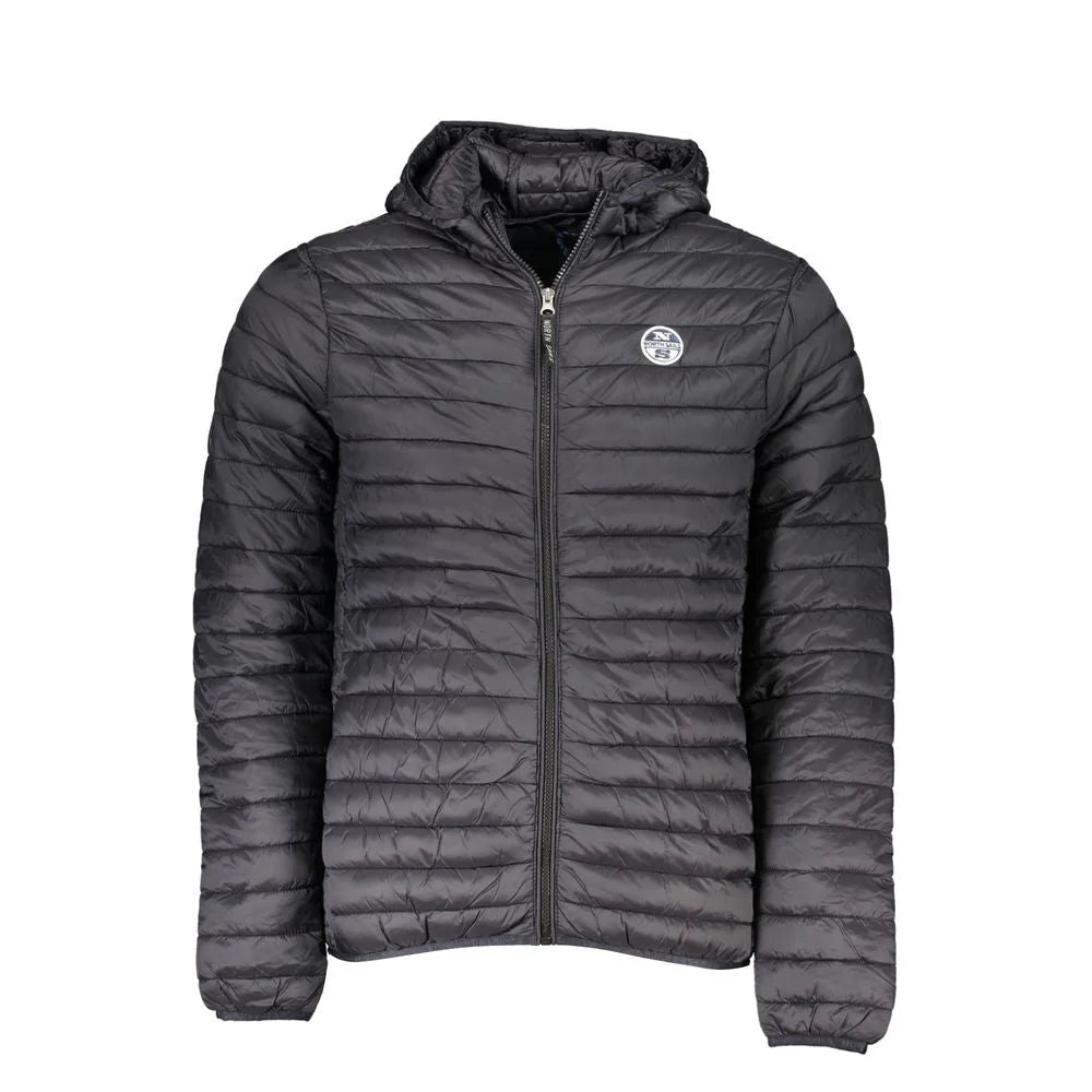 North Sails Black Polyamide Men’s Jacket - Puffer Jackets