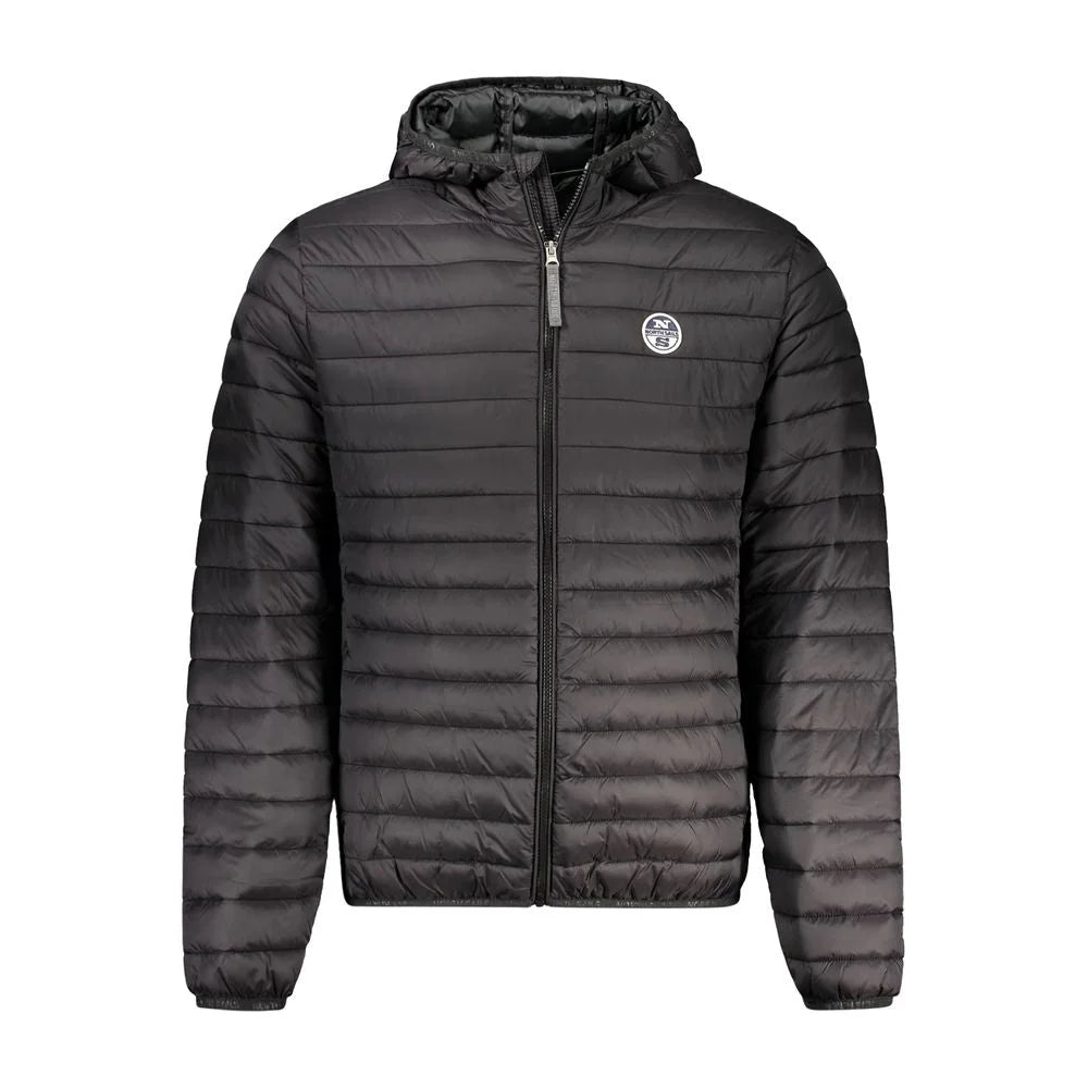 North Sails Black Polyamide Men’s Jacket - Puffer Jackets