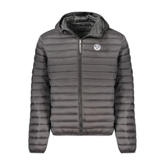 North Sails Black Polyester Men Jacket - Puffer Jackets