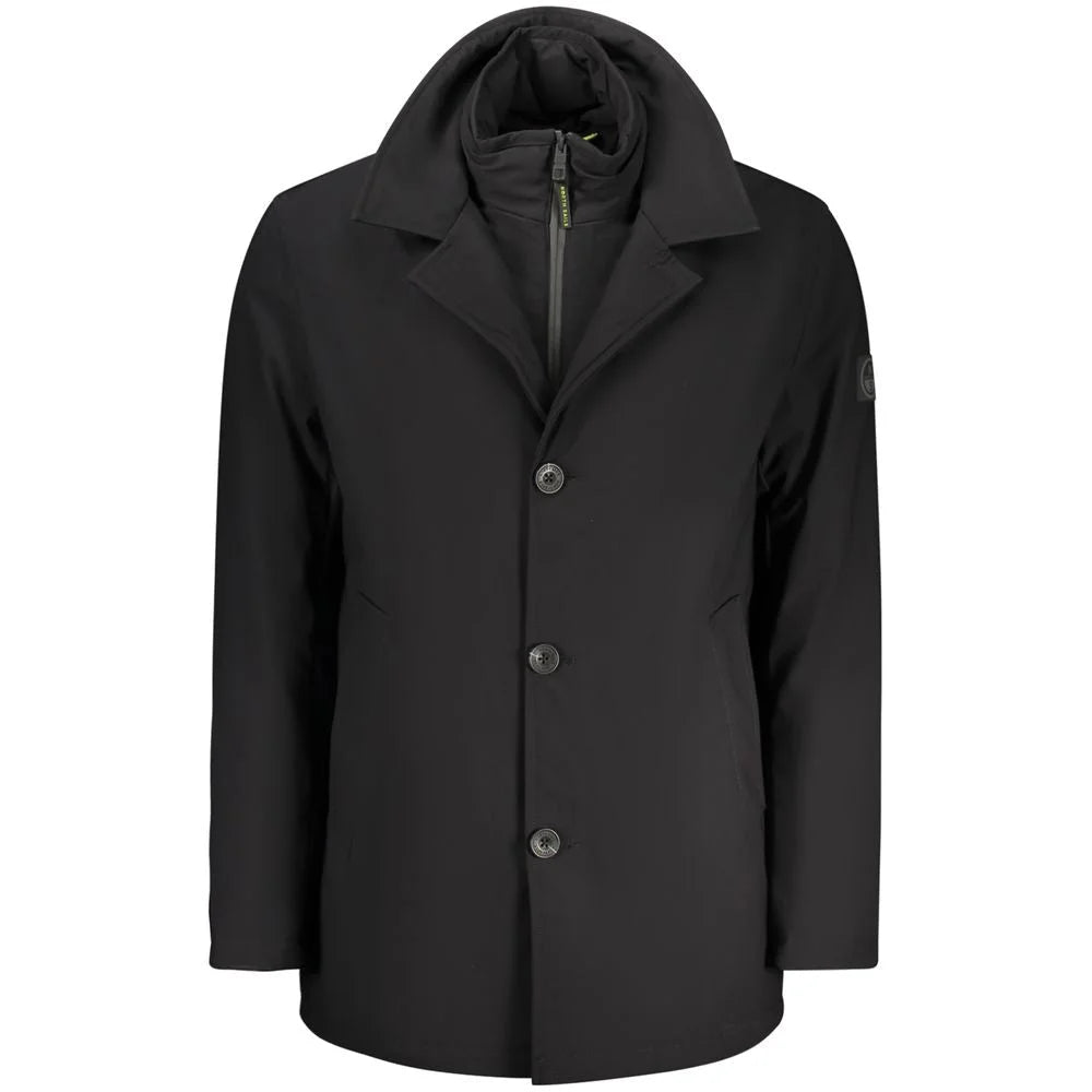North Sails Black Polyester Men’s Jacket