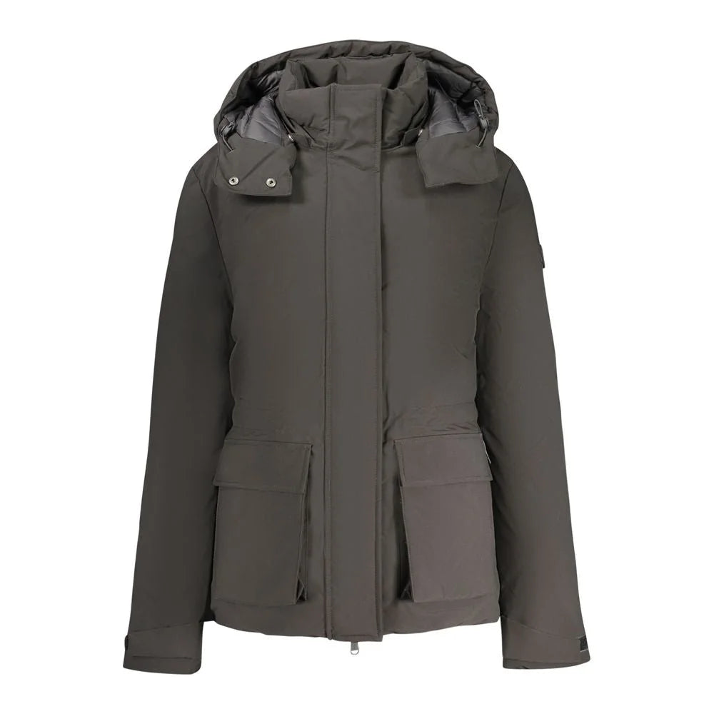North Sails Black Polyester Women’s Parka Jacket