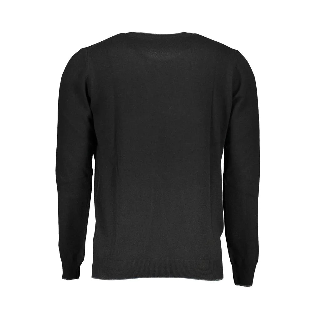 North Sails Black Wool Sweater - XXL - Sweaters
