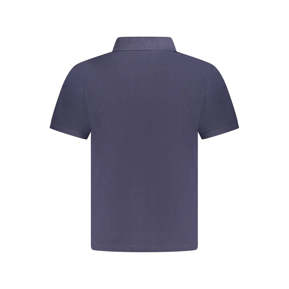 North Sails Blue Cotton Men Polo Shirt - Polos