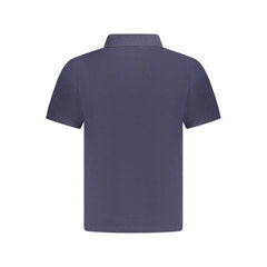 North Sails Blue Cotton Men Polo Shirt - Polos