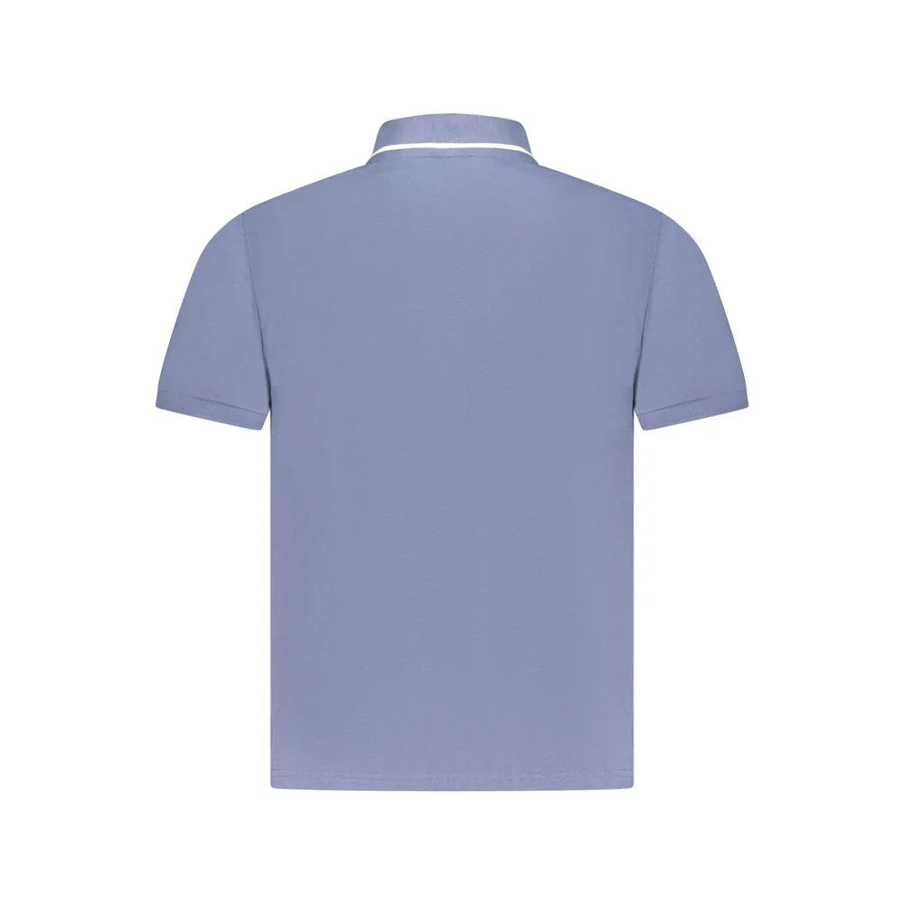 North Sails Blue Cotton Men Polo Shirt - Polos