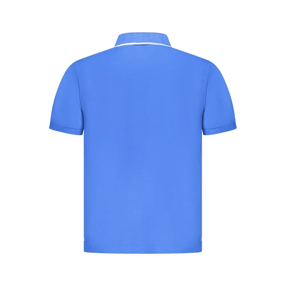 North Sails Blue Cotton Men Polo Shirt - Polos