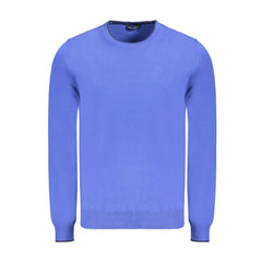 North Sails Blue Cotton Men Sweater