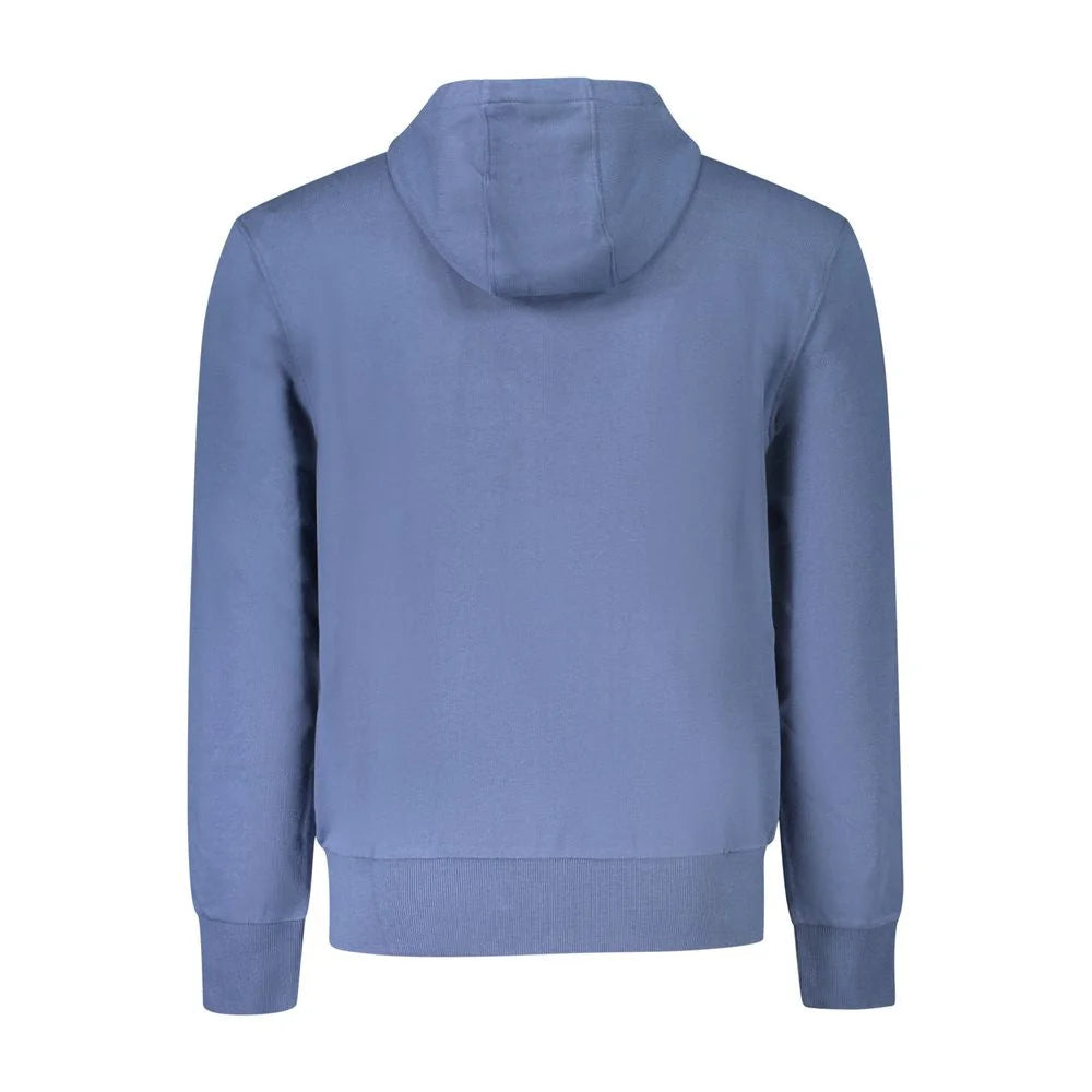 North Sails Blue Cotton Men Sweater - L