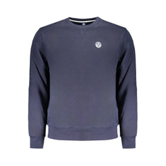 North Sails Blue Cotton Men Sweater - S - Sweatshirts