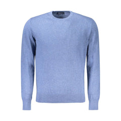North Sails Blue Cotton Men Sweater - Sweaters