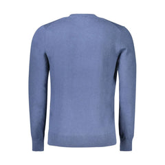 North Sails Blue Cotton Men Sweater - Sweaters