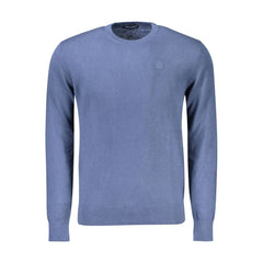 North Sails Blue Cotton Men Sweater - Sweaters