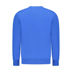 North Sails Blue Cotton Men Sweater - Sweatshirts