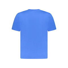 North Sails Blue Cotton Men T-Shirt