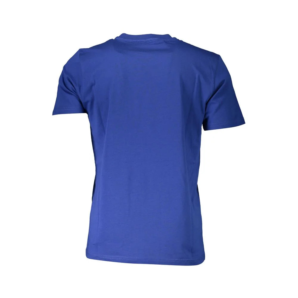North Sails Blue Cotton Men T-Shirt - T-Shirts