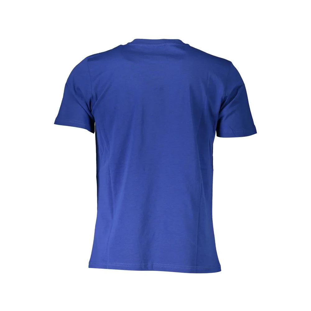 North Sails Blue Cotton Men T-Shirt - T-Shirts