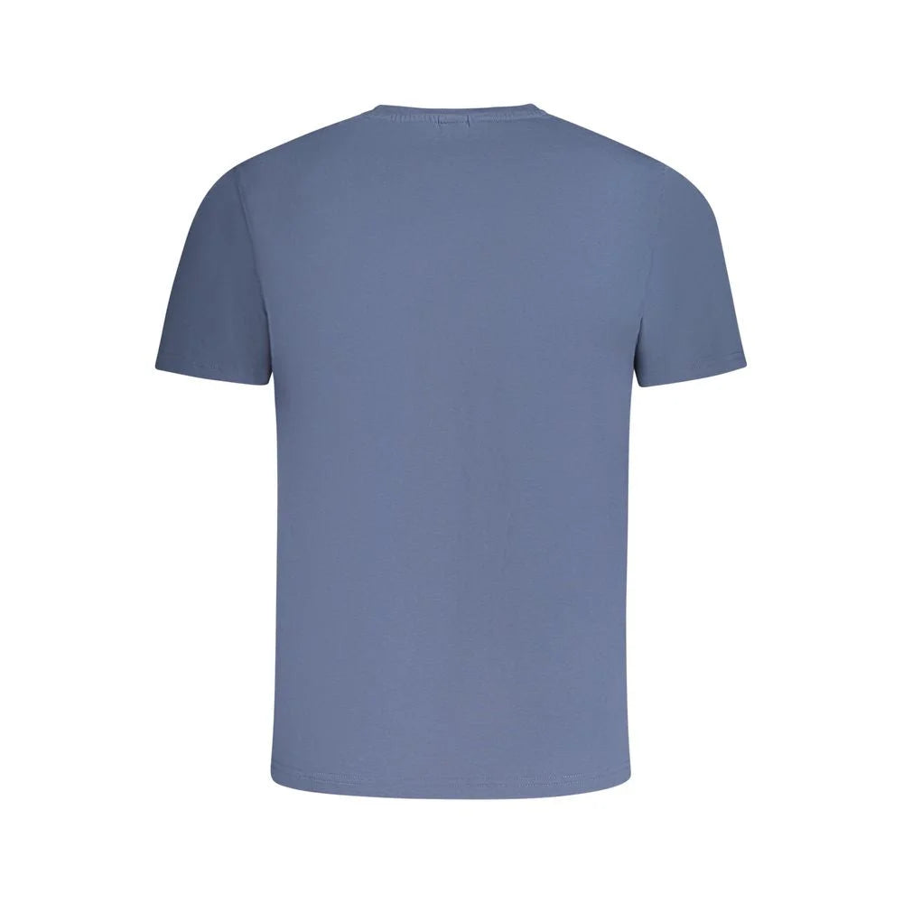 North Sails Blue Cotton Men T-Shirt - T-Shirts