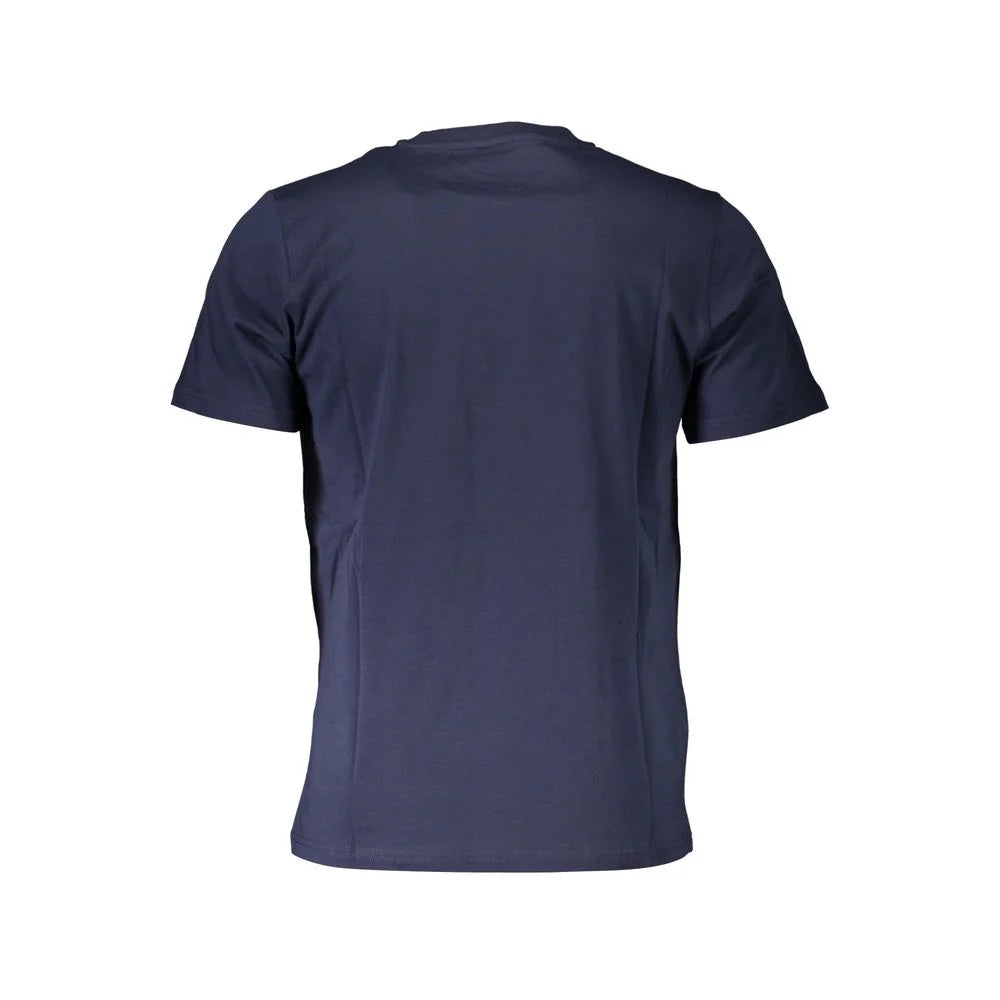 North Sails Blue Cotton Men T-Shirt - T-Shirts