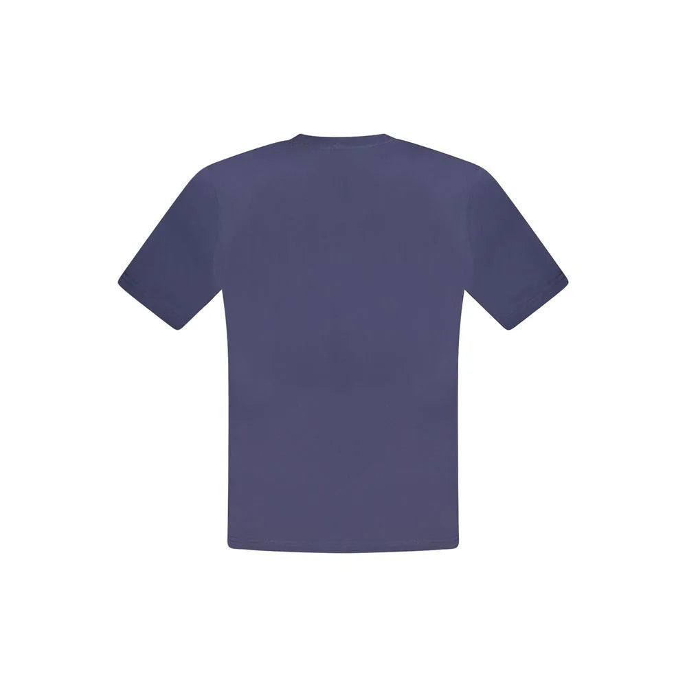 North Sails Blue Cotton Men T-Shirt - T-Shirts