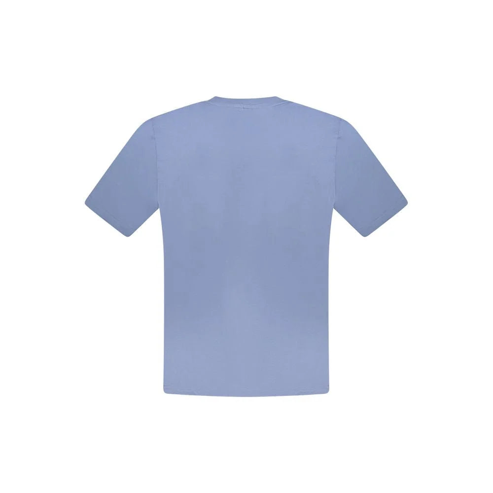 North Sails Blue Cotton Men T-Shirt - T-Shirts