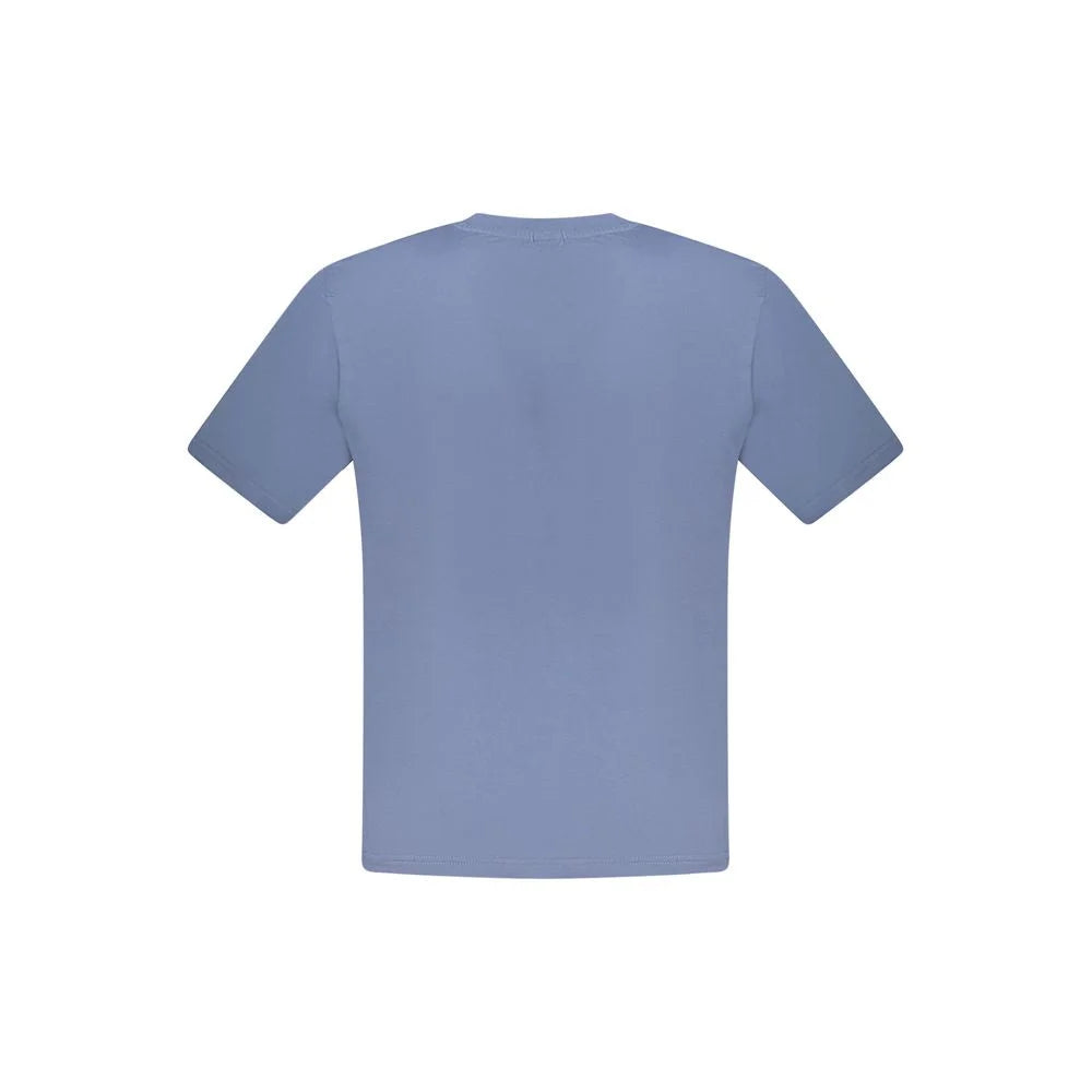North Sails Blue Cotton Men T-Shirt - T-Shirts