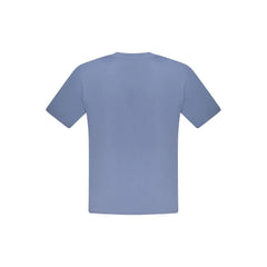 North Sails Blue Cotton Men T-Shirt - T-Shirts