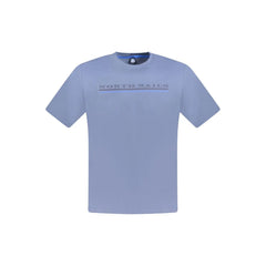 North Sails Blue Cotton Men T-Shirt - T-Shirts