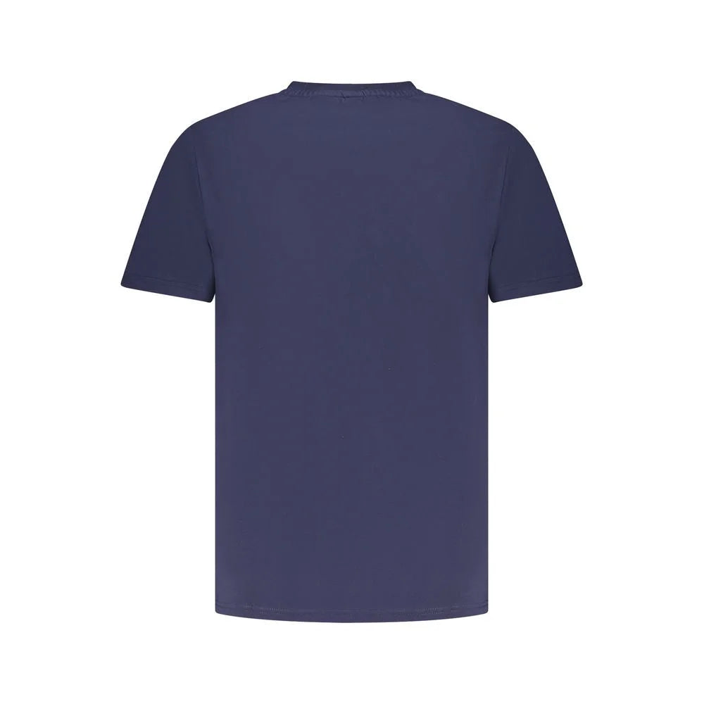 North Sails Blue Cotton Men T-Shirt - T-Shirts