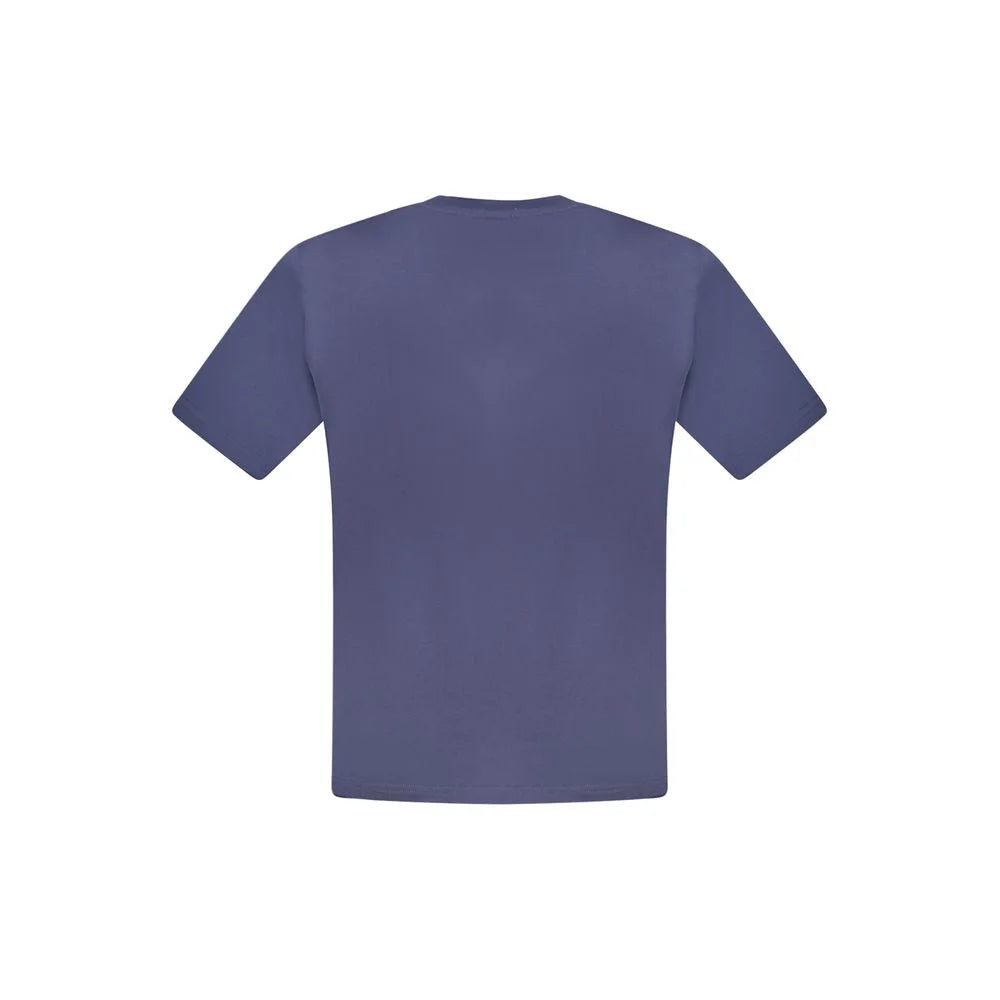 North Sails Blue Cotton Men T-Shirt - T-Shirts