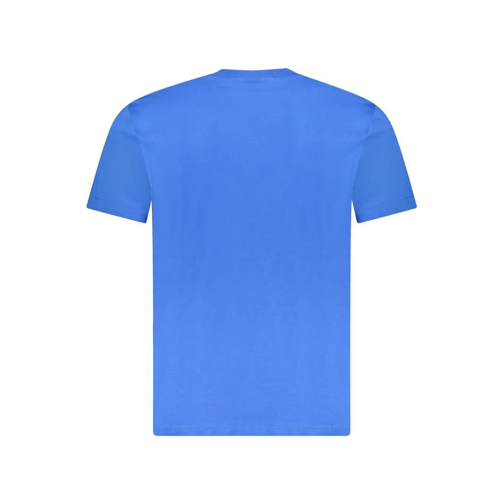 North Sails Blue Cotton Men T-Shirt - T-Shirts