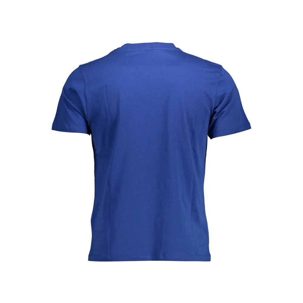 North Sails Blue Cotton Men T-Shirt - XL - T-Shirts