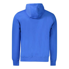 North Sails Blue Cotton Men’s Sweater - Hoodies