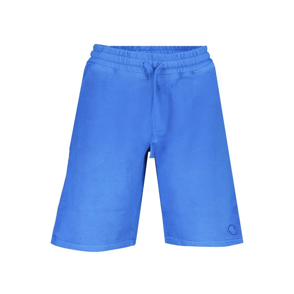North Sails Blue Cotton Pant - Jogger Shorts