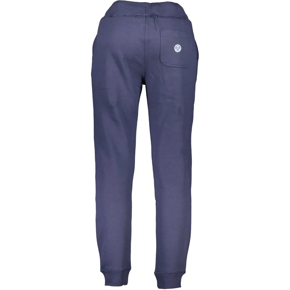 North Sails Blue Cotton Pant - Joggers