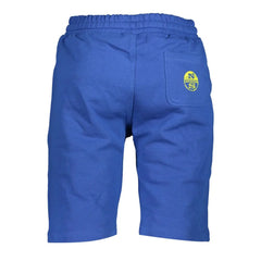 North Sails Blue Cotton Pant - L - Jogger Shorts