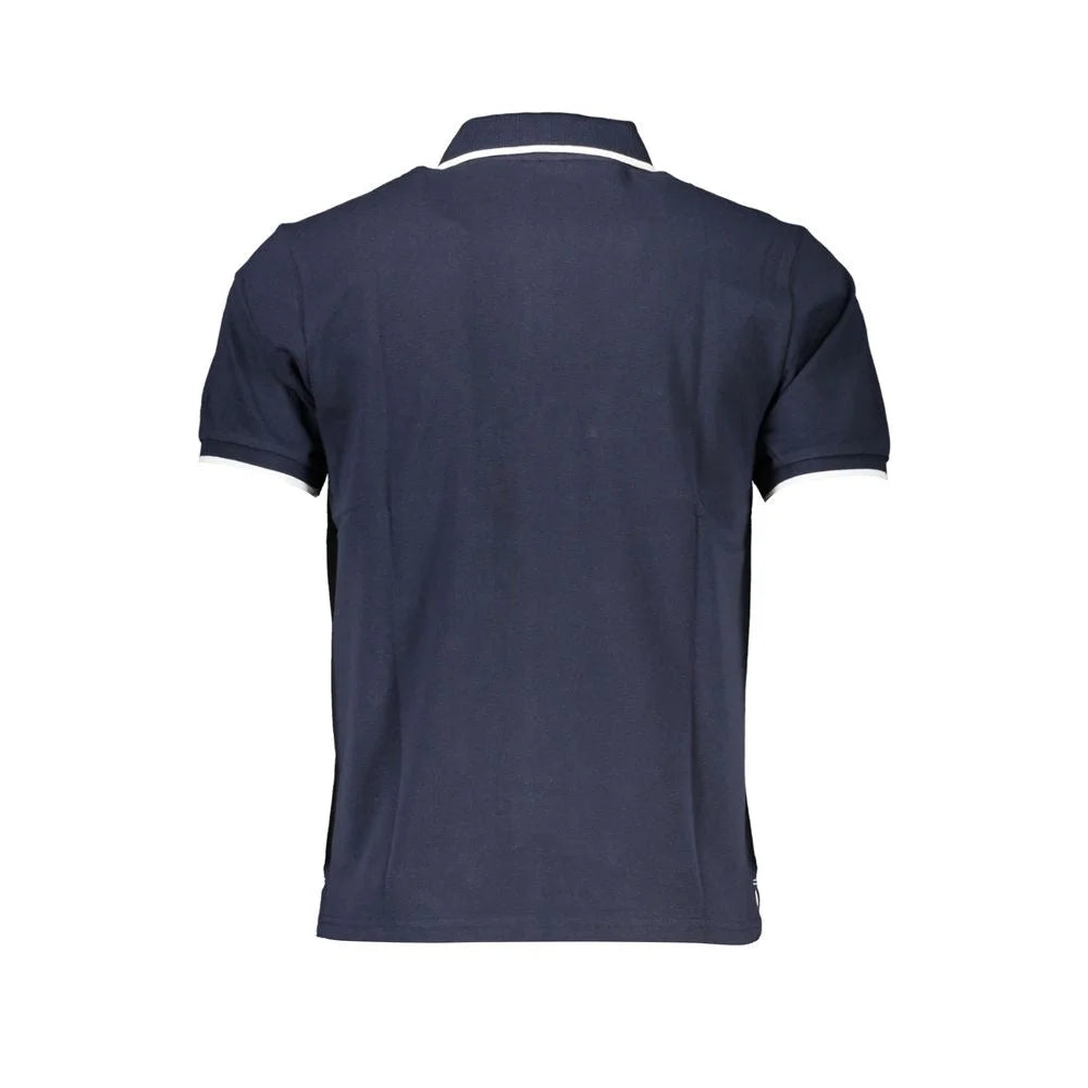 North Sails Blue Cotton Polo Shirt - Polos