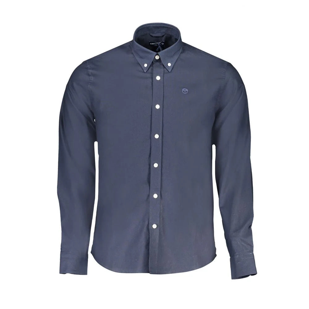 North Sails Blue Cotton Shirt - S - Shirts