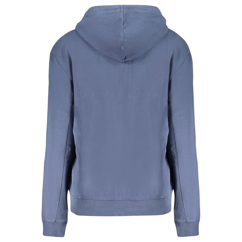 North Sails Blue Cotton Sweatshirt - M