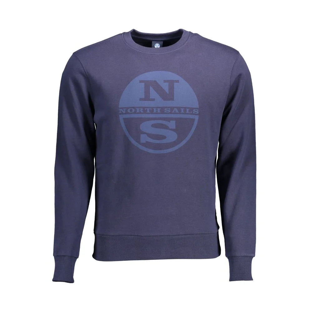 North Sails Blue Cotton Sweatshirt - XL