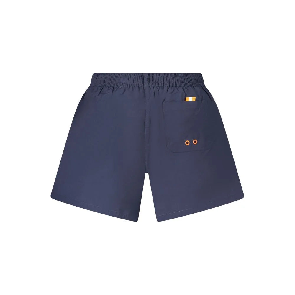 North Sails Blue Cotton Swimwear - Swim Boxers