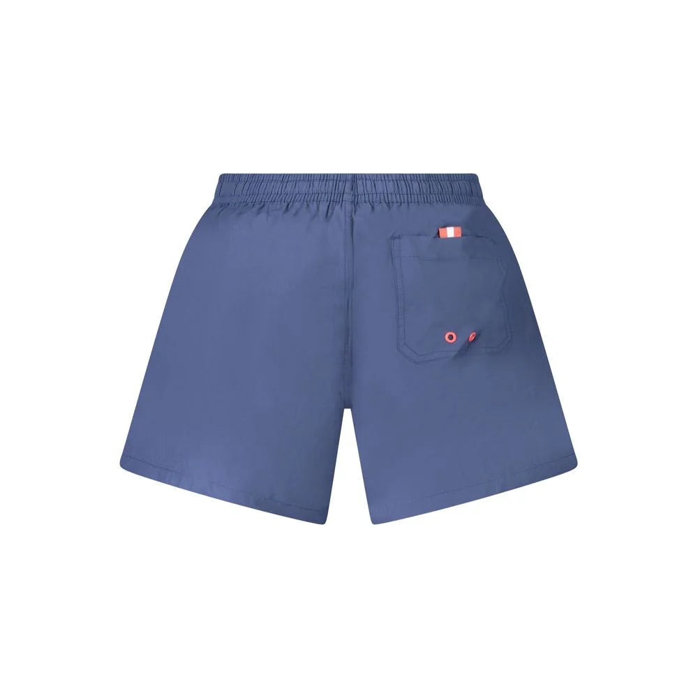 North Sails Blue Cotton Swimwear - Swim Boxers