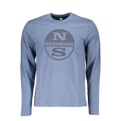 North Sails Blue Cotton T-Shirt - T-Shirts