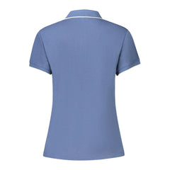North Sails Blue Cotton Women Polo Shirt - Polos