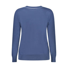North Sails Blue Cotton Women Sweater - Sweaters