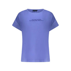North Sails Blue Cotton Women T-Shirt