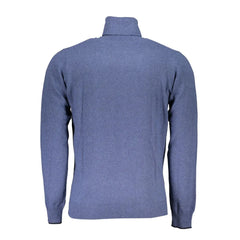 North Sails Blue Fabric Sweater - Sweaters