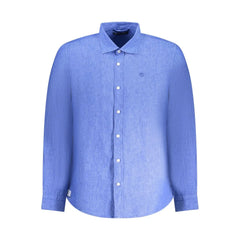 North Sails Blue Linen Shirt - L - Shirts