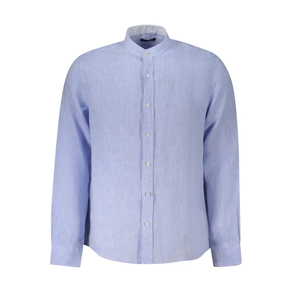 North Sails Blue Linen Shirt - Shirts
