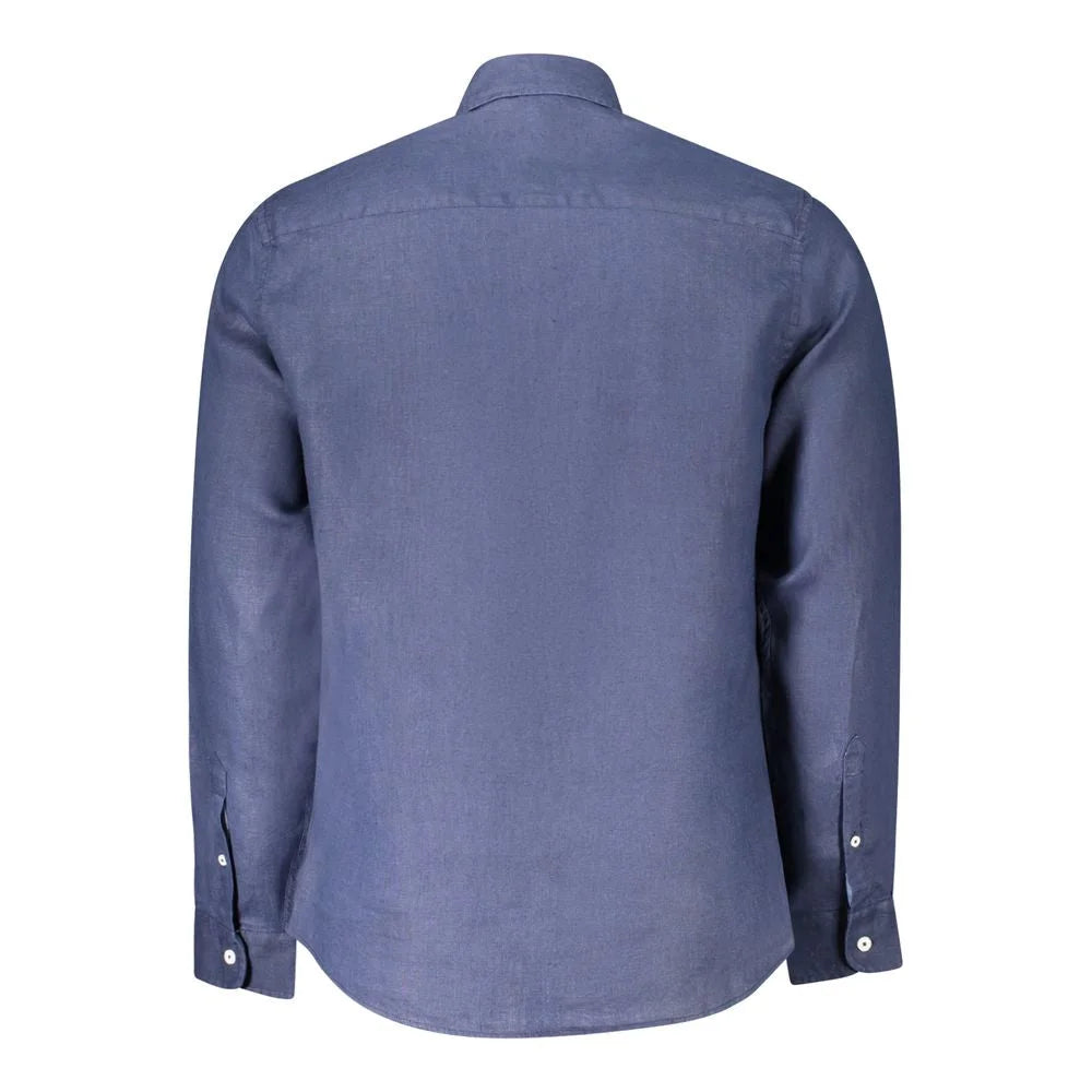 North Sails Blue Linen Shirt - Shirts